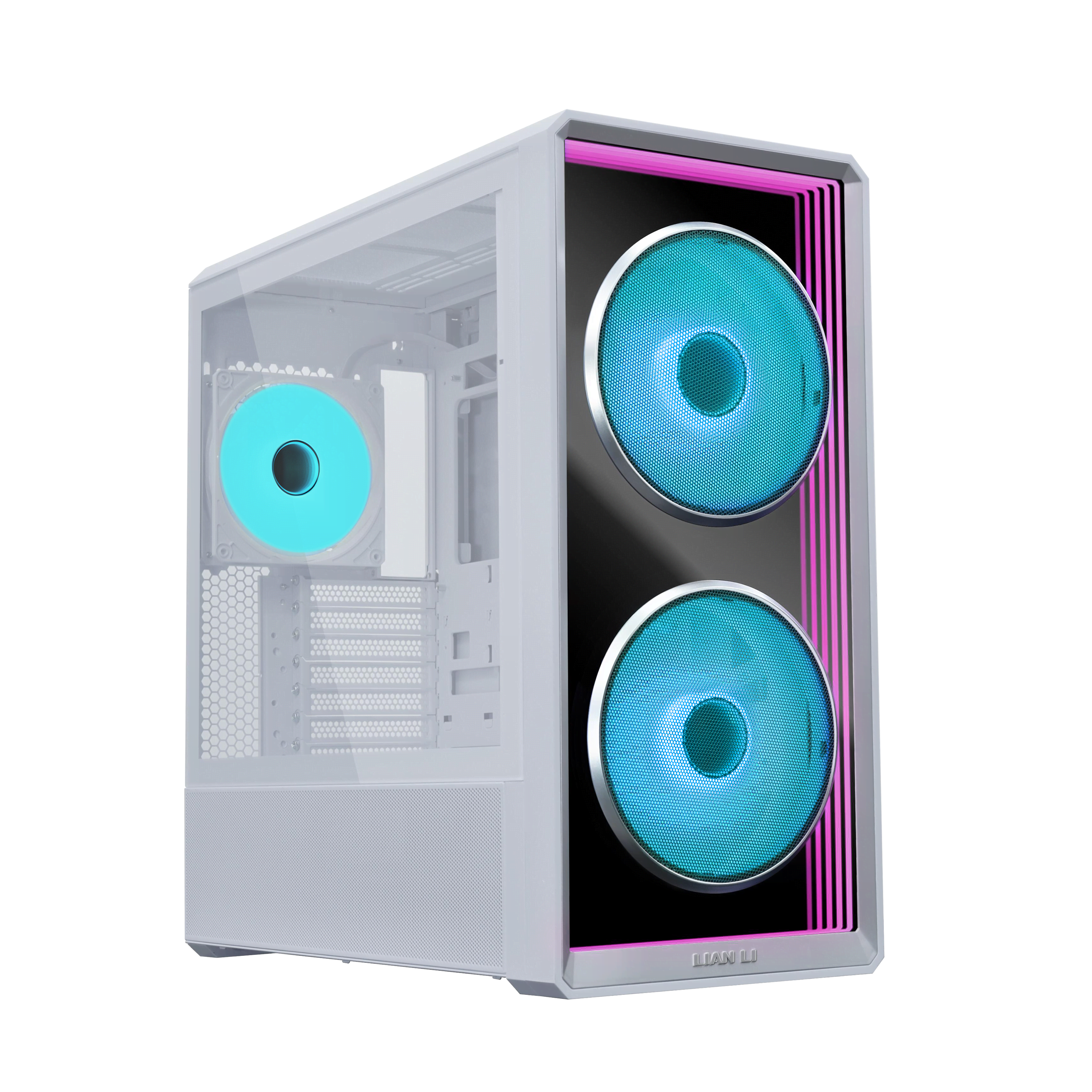 Lian Li Lancool 217 INF - Kabinet - Miditower - Hvid Kabinet G99.LAN217INFW.00