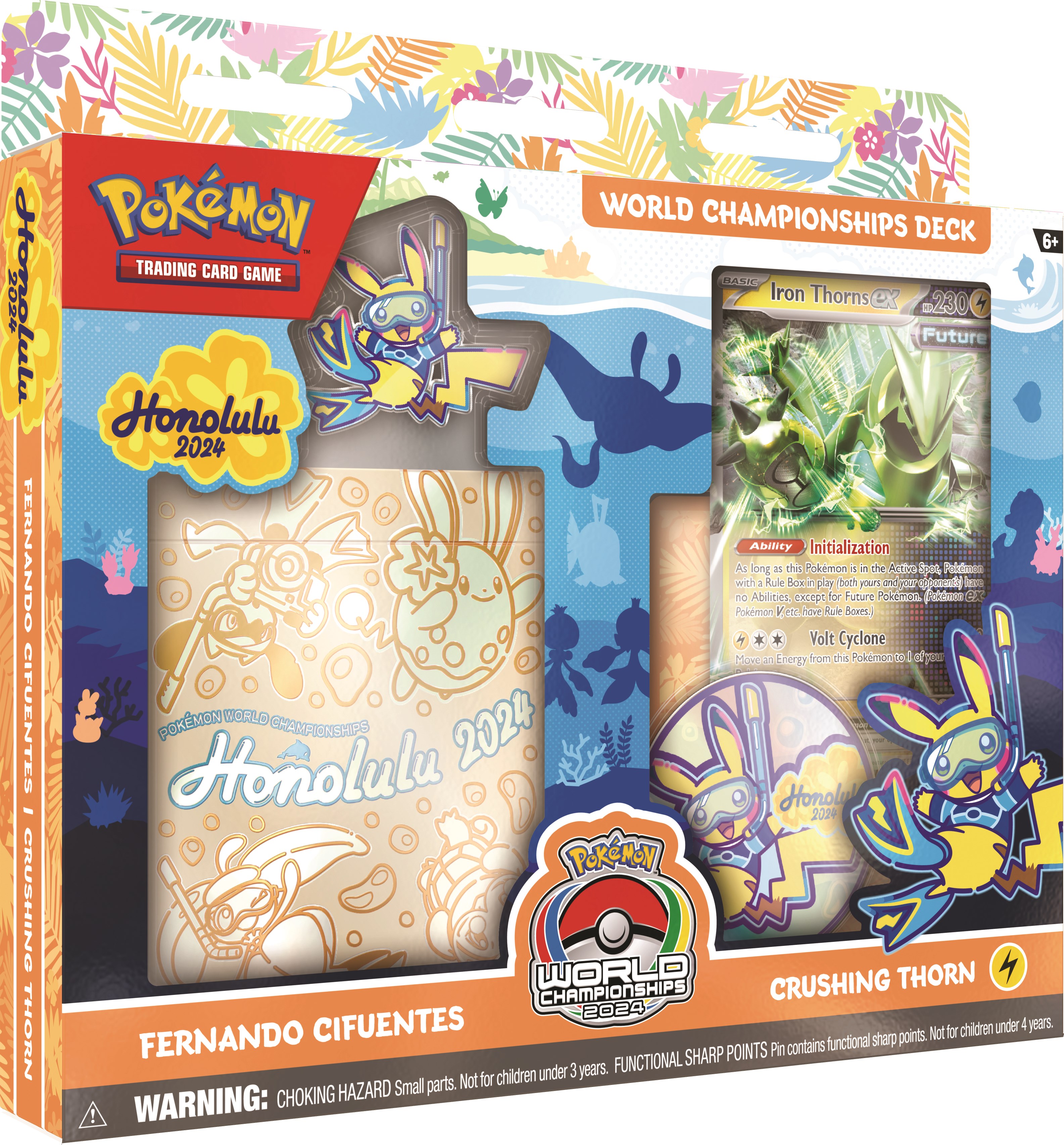 Pokemon TCG 2024 World Championships Deck Pokemon POK10166