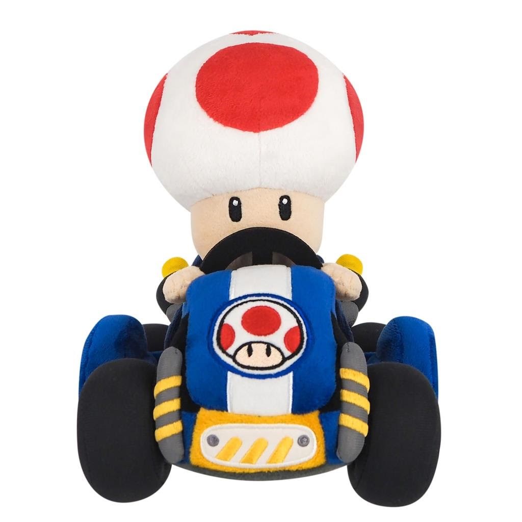 1UP - Nintendo Together Mario Kart: Toad - 27 cm - Bamse Merchandise PELNIN-MKW-TOA27