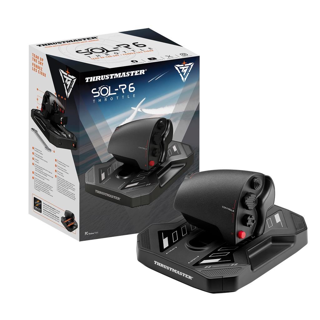 Thrustmaster SOL-R 6 THROTTLE - Wired Controller - PC Spil Tilbehør 2960950