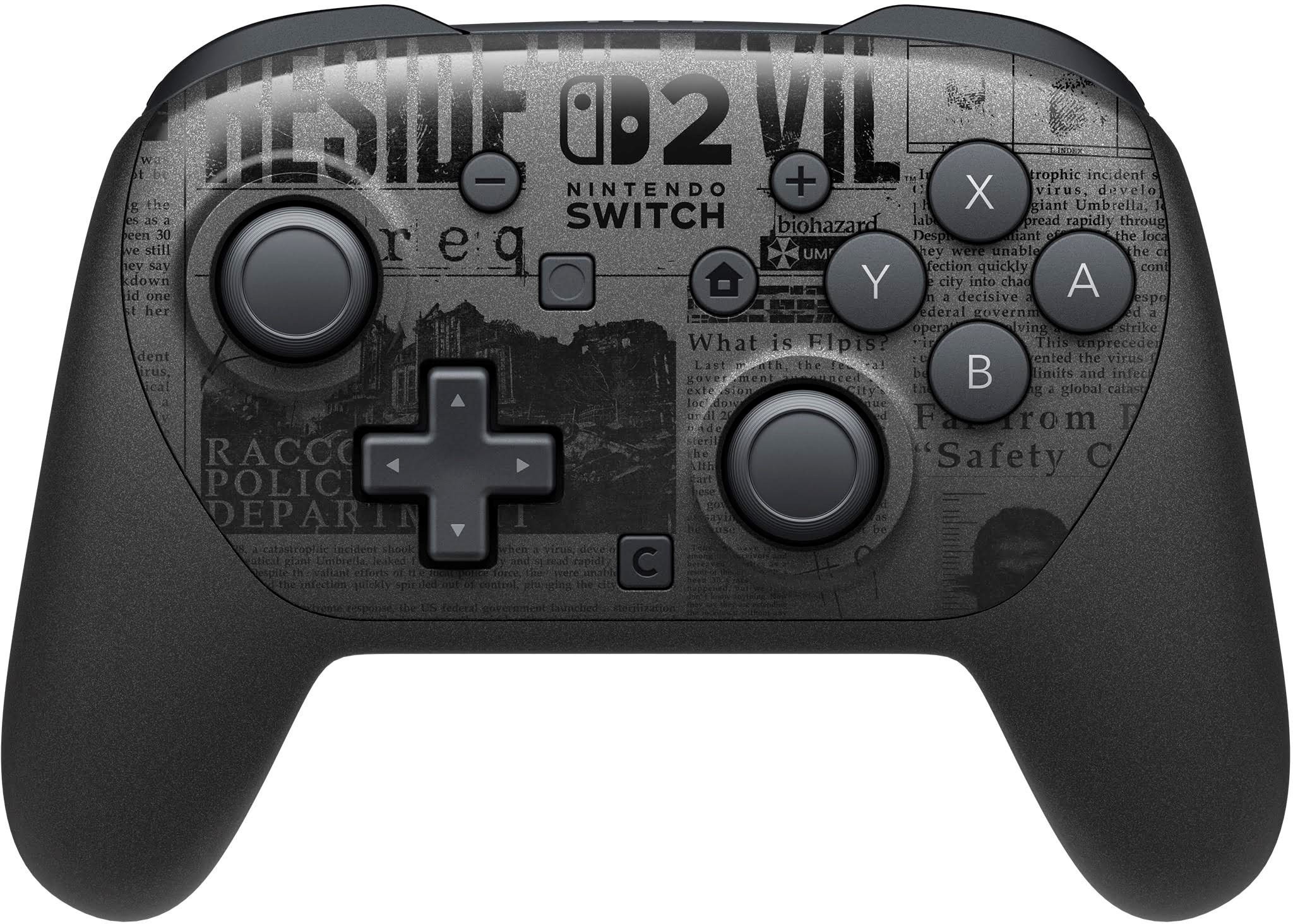 Nintendo Switch 2 Pro - Resident Evil Requiem - Wireless Controller - Nintendo Switch 2 Spil Tilbehør 0045496321840