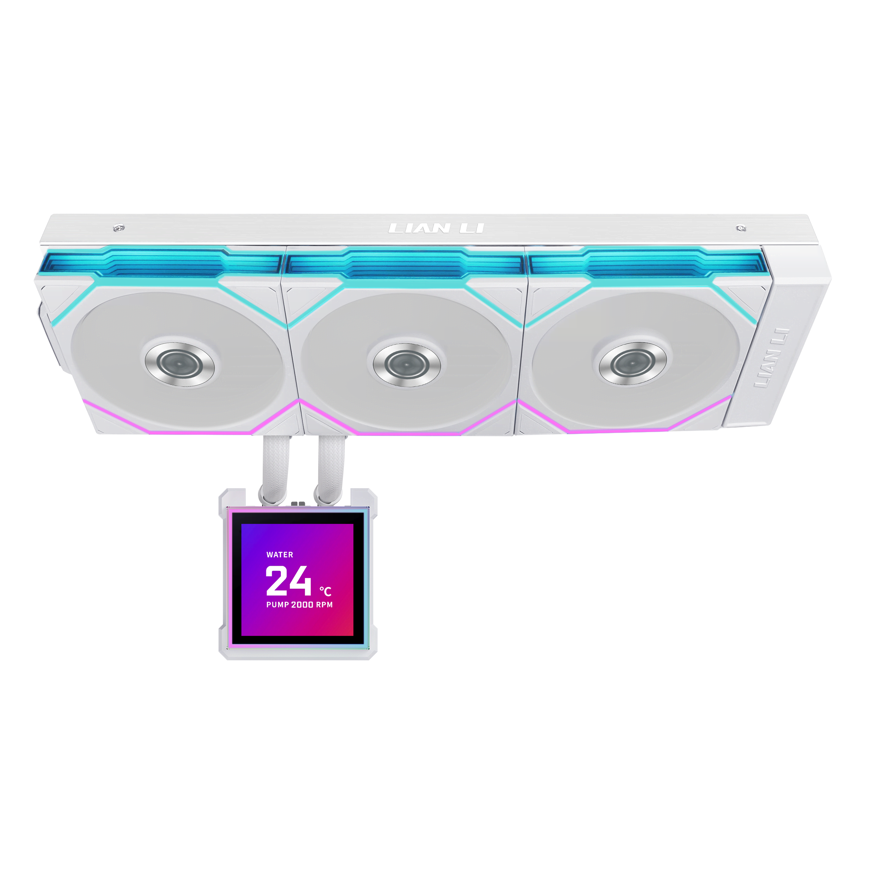 Lian Li Hydroshift II LCD-S 360TL Wireless - CPU Vandkøling - Max 33 dBA