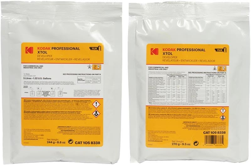KODAK Professional XTOL Film Developer Powder To Make 5L Fotoudstyr 1058338