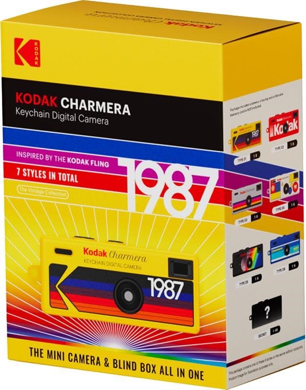KODAK Charmera Keychain Digital Camera Blind Box (1 pc assorted) Kamera RK0601