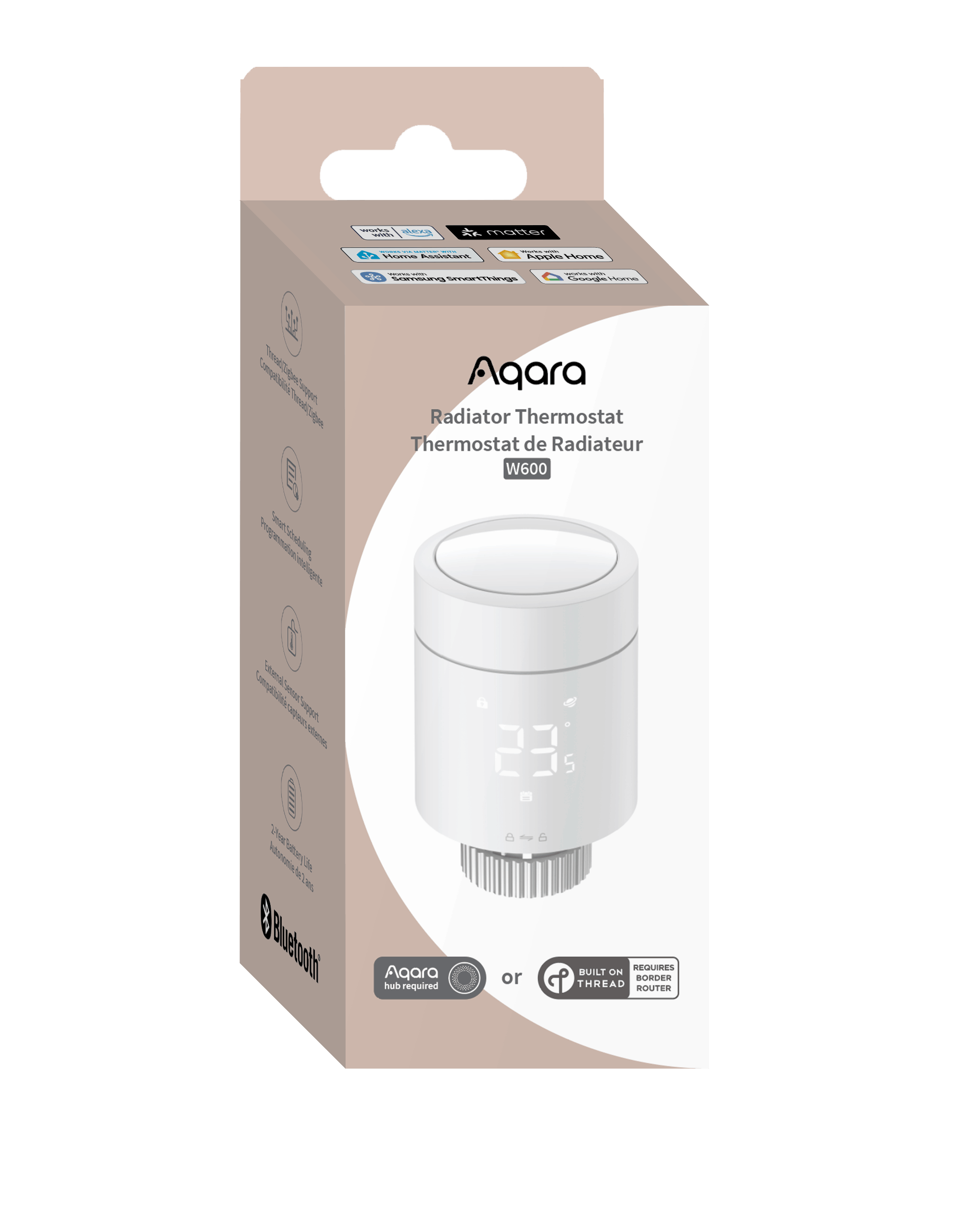 Aqara Radiator Thermostat W600 Smart Home WT-A03D