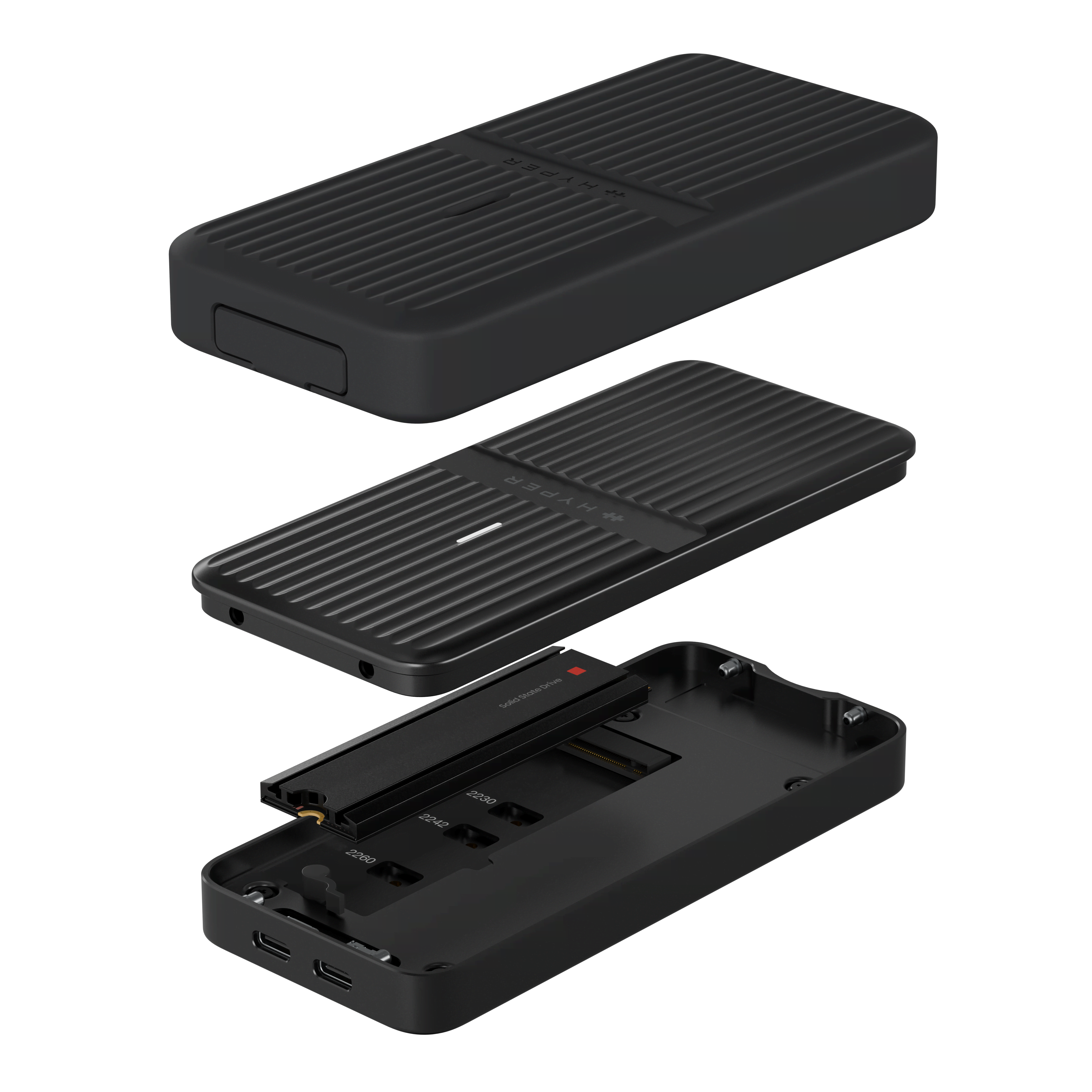 Hyper Drive Next USB4 M.2 PCIe Enclosure Docking Station HD2500GL