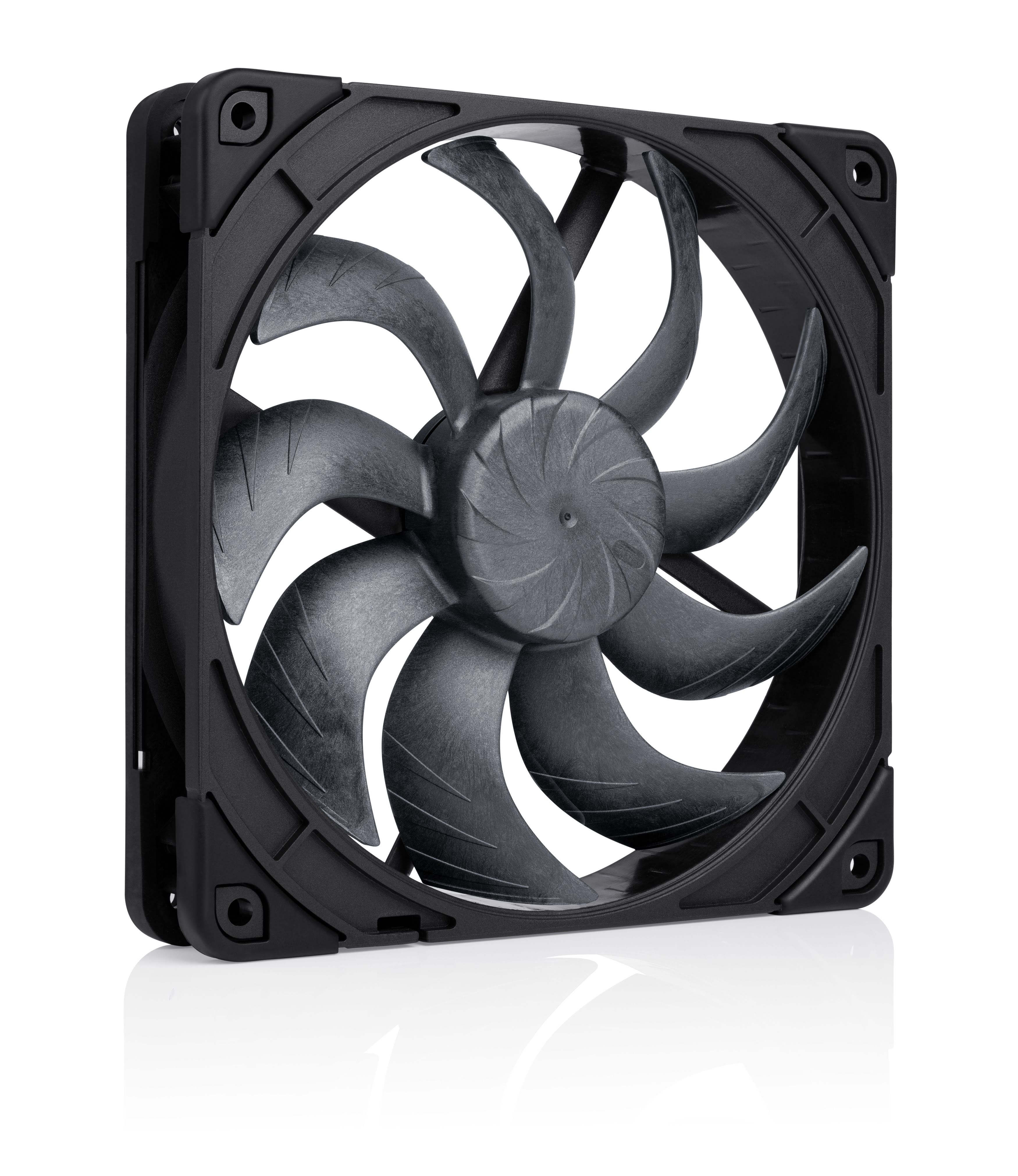 Noctua NF-A14x25 G2 PWM chromax.black - Kabinet køler - 140mm - Sort Kabinetkøler