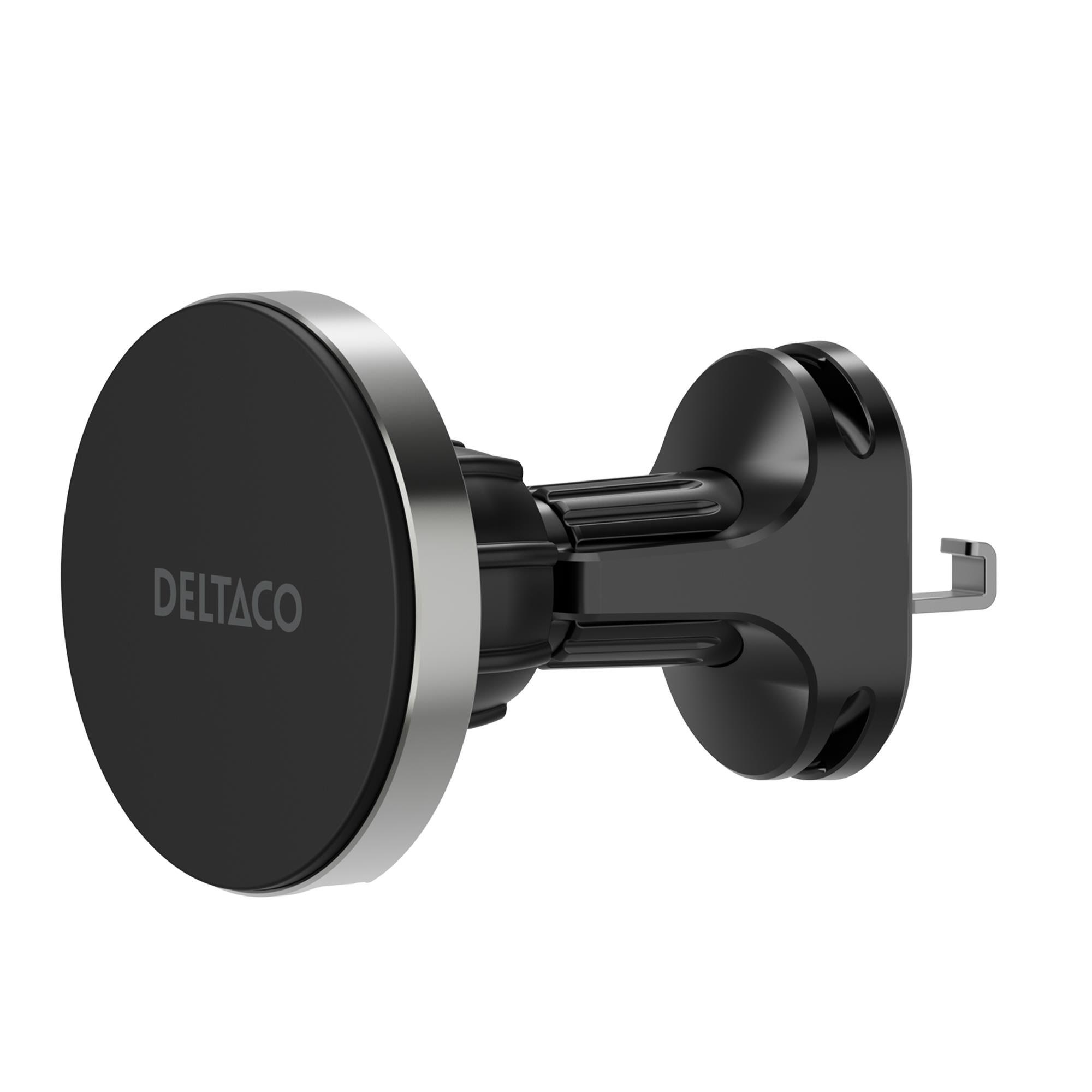 Deltaco Detachable wireless car charger | magnet | works with phones and iPhones | Qi2 compatible