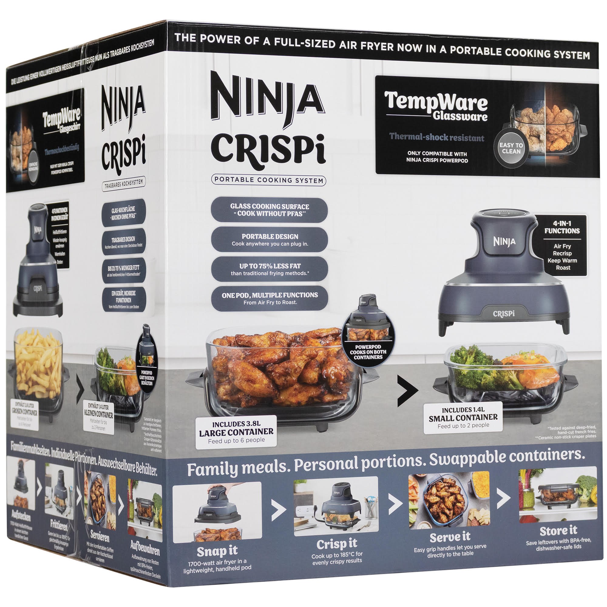 Ninja Crispi FN101EUGY - Cyberspace Blue Airfryer