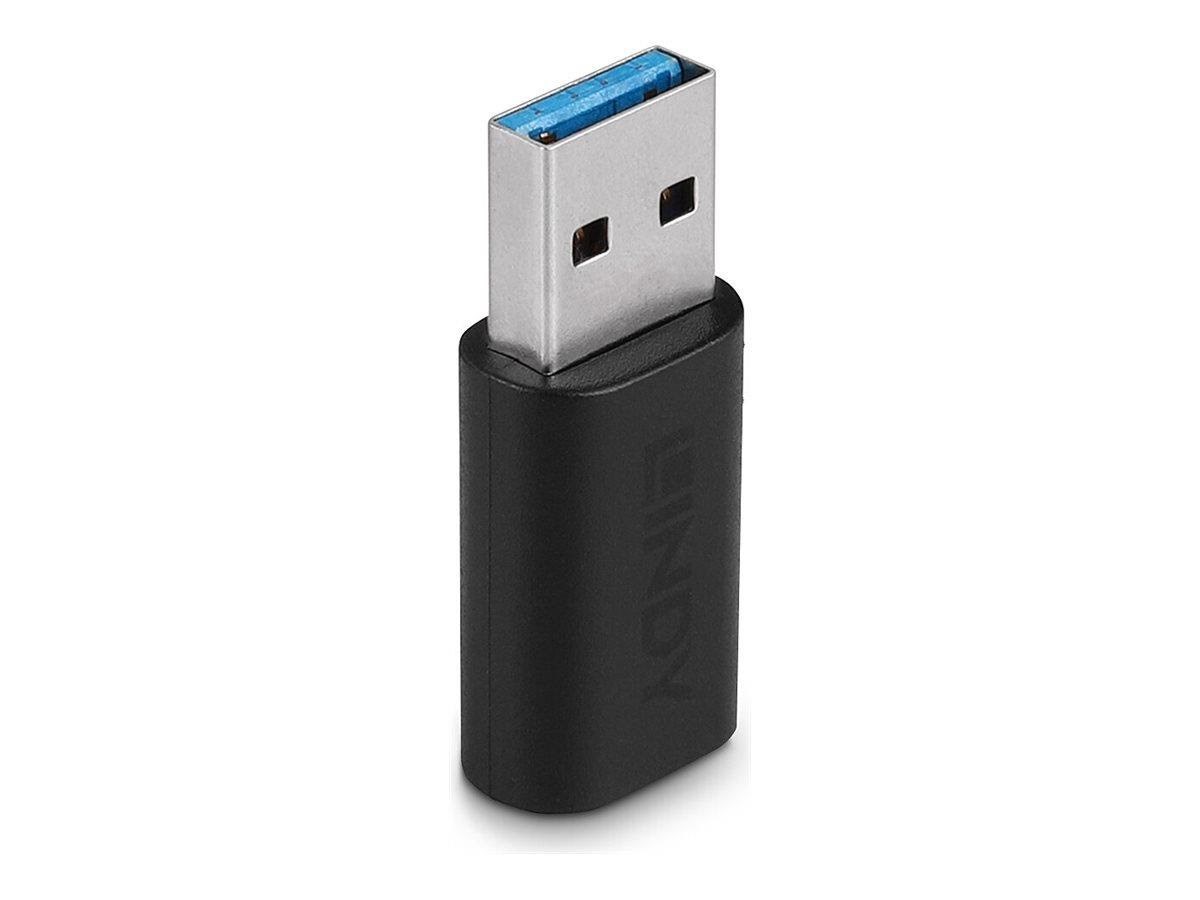 Lindy - USB-C adapter - USB Type A to 24 pin USB-C Usb Kabel Sort 41904