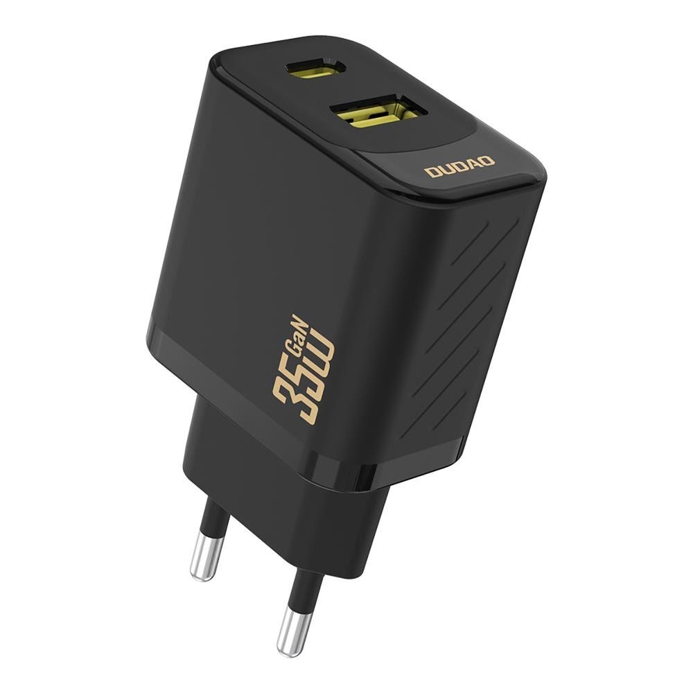 Dudao A27 Max 35W GaN Wall Charger - Black Mobil Oplader 6977196682904