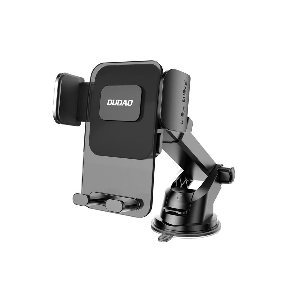 Dudao F8Max+ car holder for dashboard or windshield - black Mobil Tilbehør 6977196681808