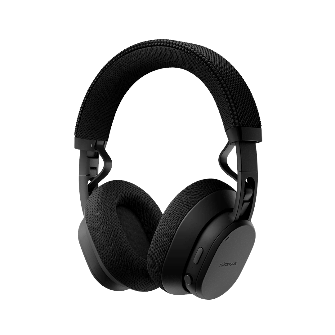 Fairphone Fairbuds XL (2025) - Horizon Black Hovedtelefoner Og Headset Sort AUHEAD-2ZW-EU2