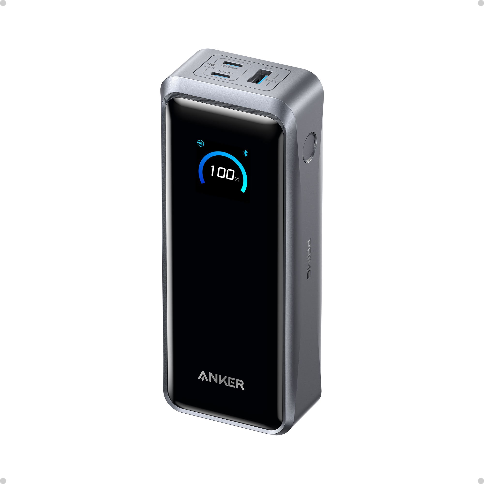 Anker Prime 26K 300W - 26250 mAh Powerbank Grå A110AH11