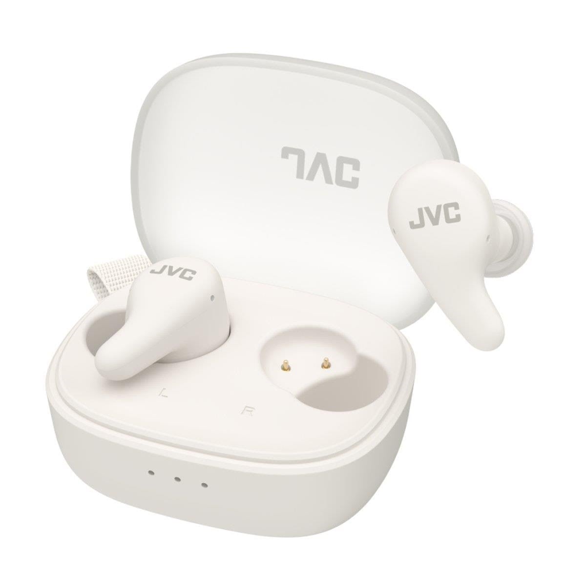 JVC HA-A23T Noise Cancelling Ear Buds - white Hovedtelefoner Og Headset HA-A23T-W-U
