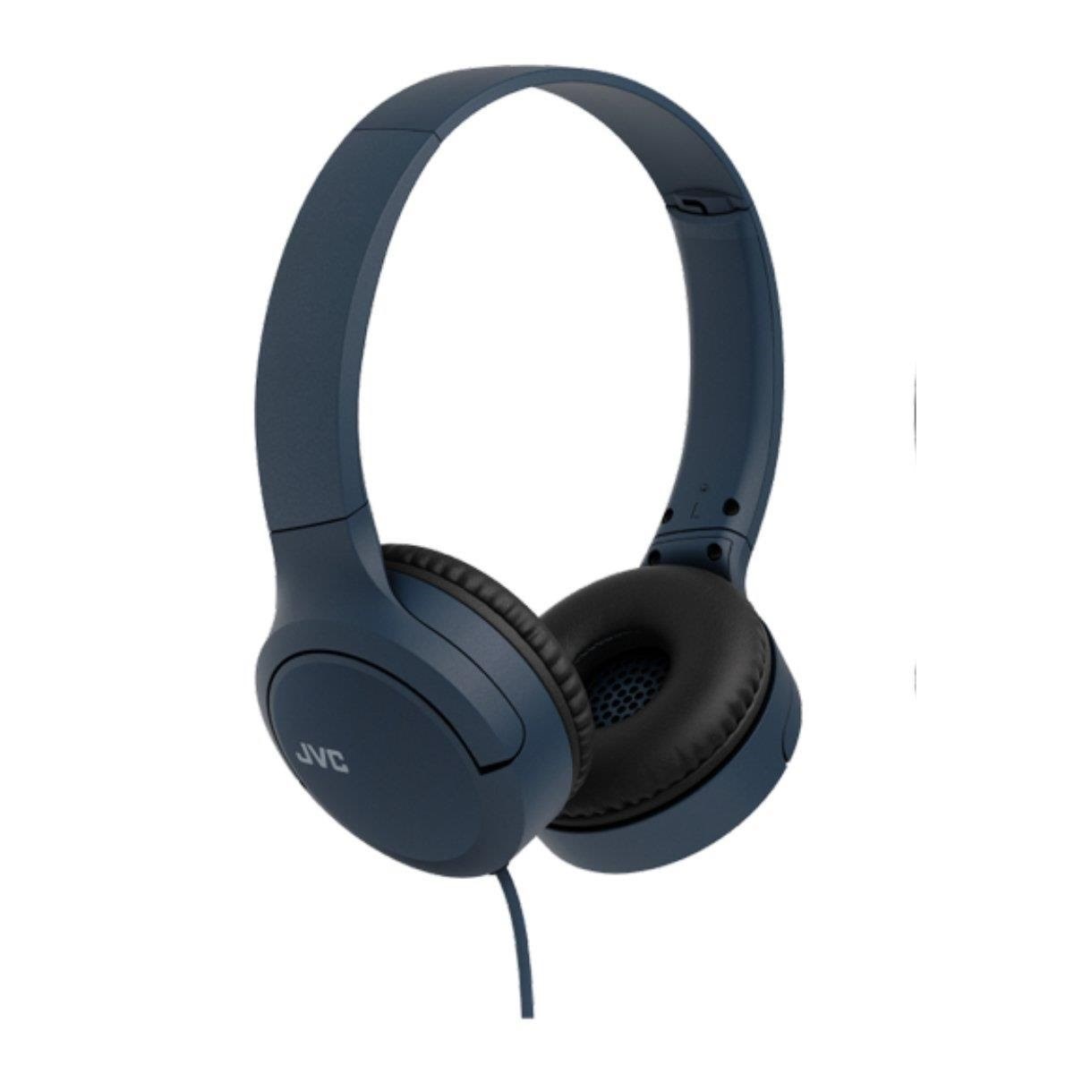JVC HA-S33UC USB-C Wired Headphone - blue Hovedtelefoner Og Headset Blå HA-S33UC-A-U
