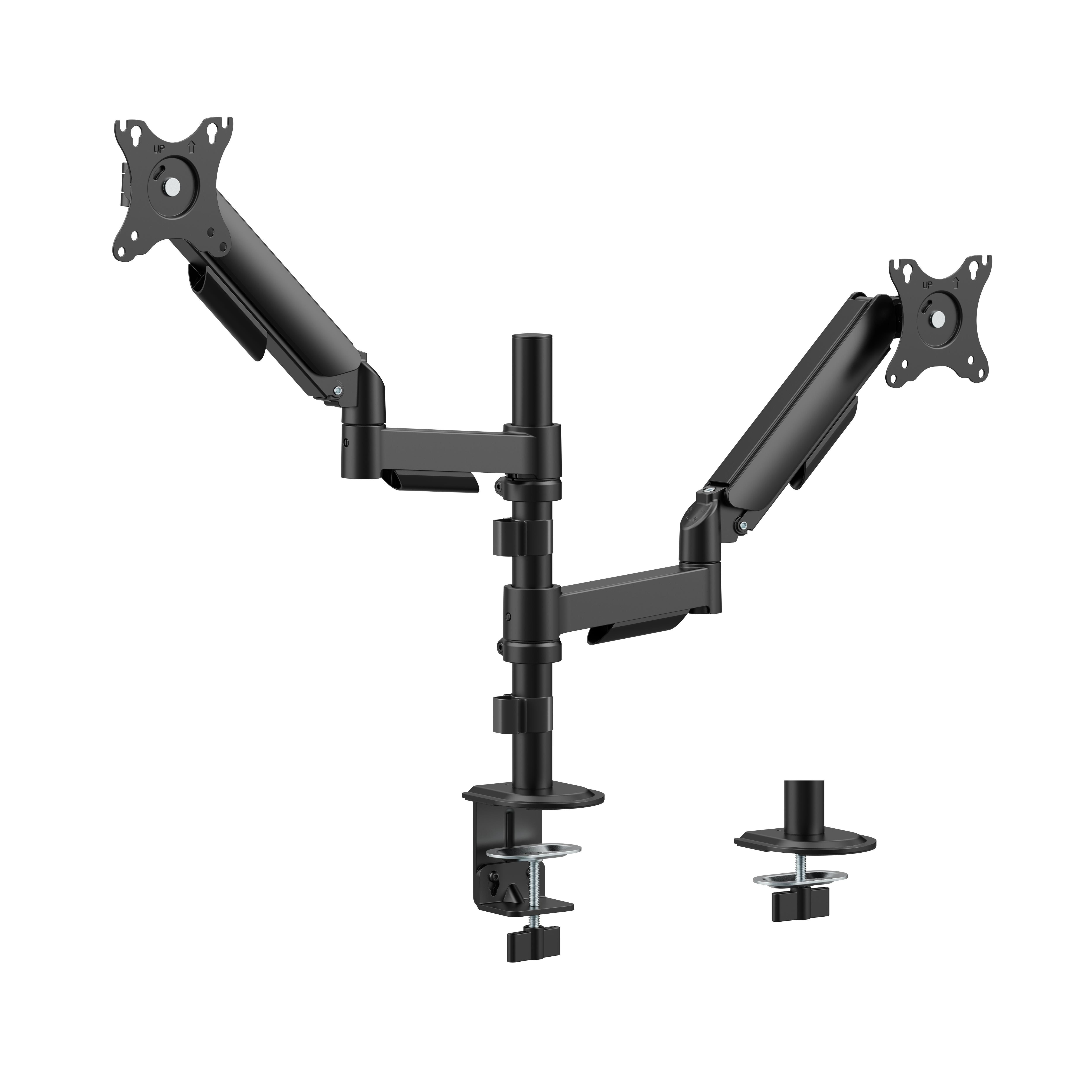 Gembird Monitor Arm - Adjustable arm 2-display 17"-32" Skærmholder MA-DA2P-02