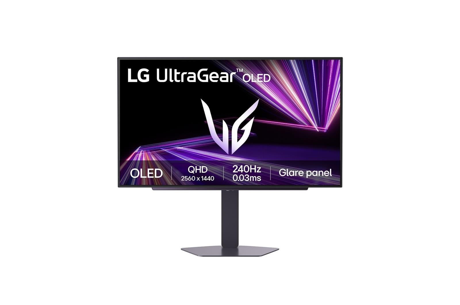 27" LG UltraGear 27GX704A-B - 2560x1440 (QHD) - 240Hz - OLED Computerskærm Black