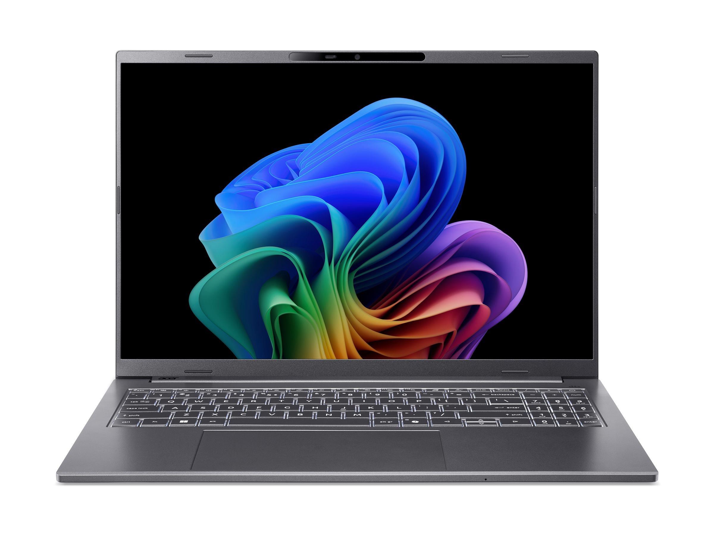 Acer Aspire 16 AI - 16" | Ryzen AI 7 | 16GB | 1TB Bærbar Grå NX.JP0ED.004