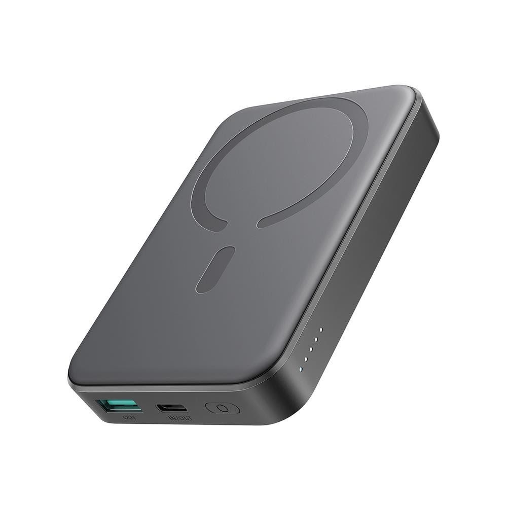 Joyroom Powerbank JR-W020 20W 10000mAh MagSafe + USB-C - USB-C cable 0.25m - black - 10000 mAh