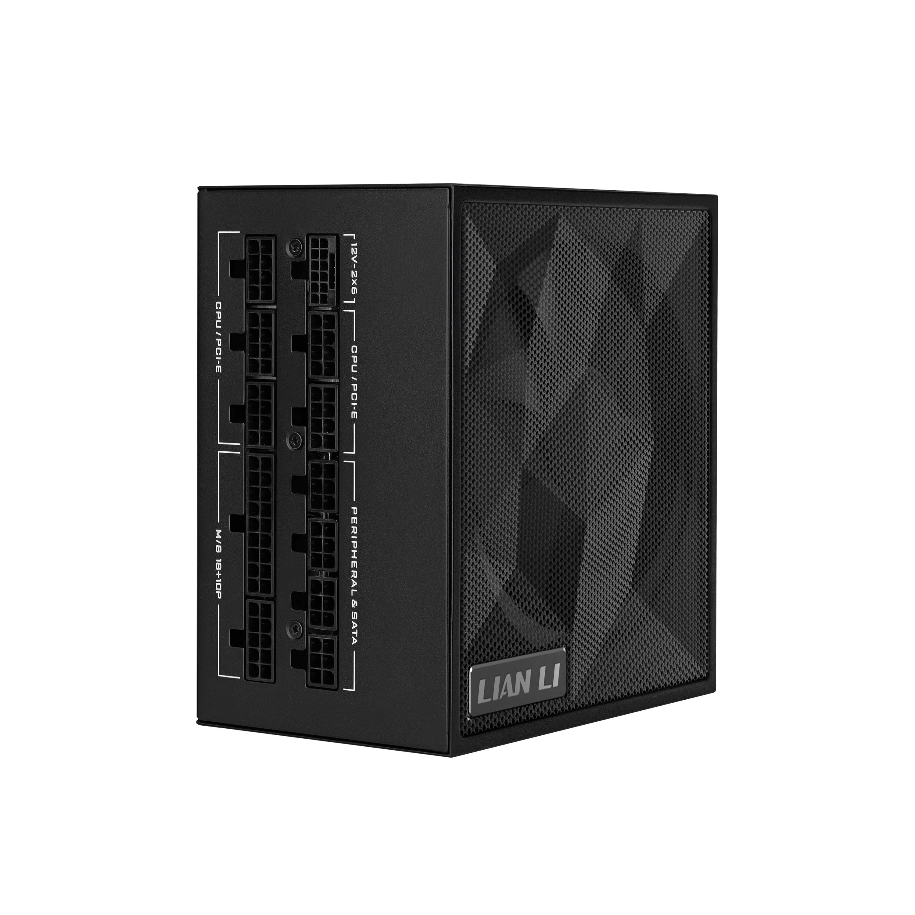 Lian Li SX1200P (Black) Strømforsyning - 1200 Watt - 120 mm - ATX 3.1 - 80 Plus Platinum certified