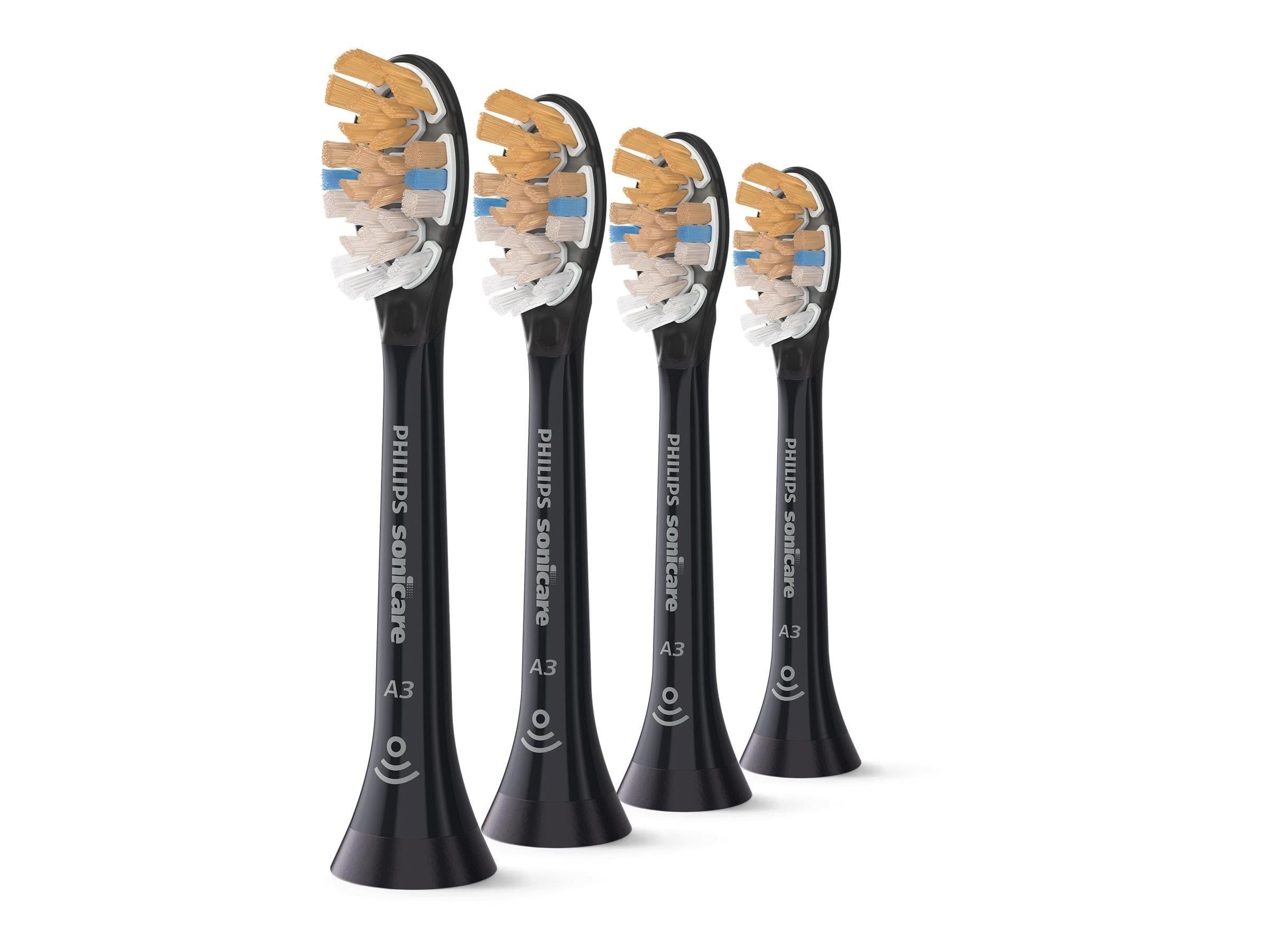 Philips Tandbørstehoveder Sonicare A3 Premium All-inOne HX9094 - replacement brushhead - black El Tandbørste HX9094/88