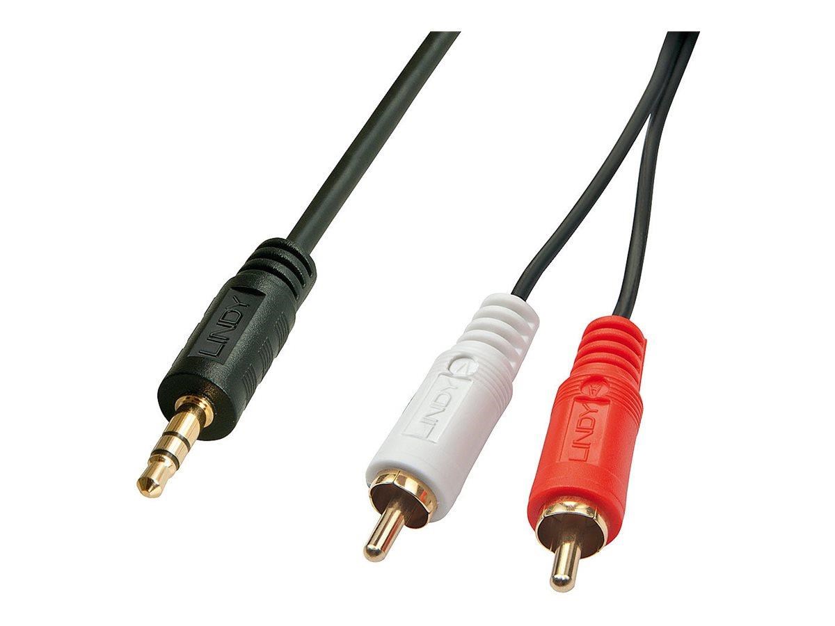 Lindy Premium audio cable - 5 m Audiokabel Sort 35683