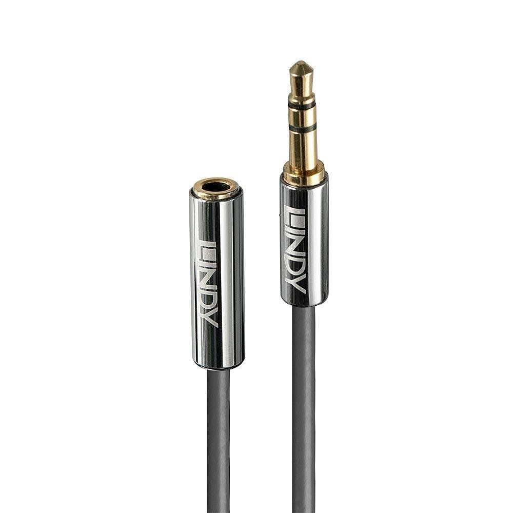 Lindy Cromo Line 3.5mm Extension Audio Cable - 2m Audiokabel Grå 35328