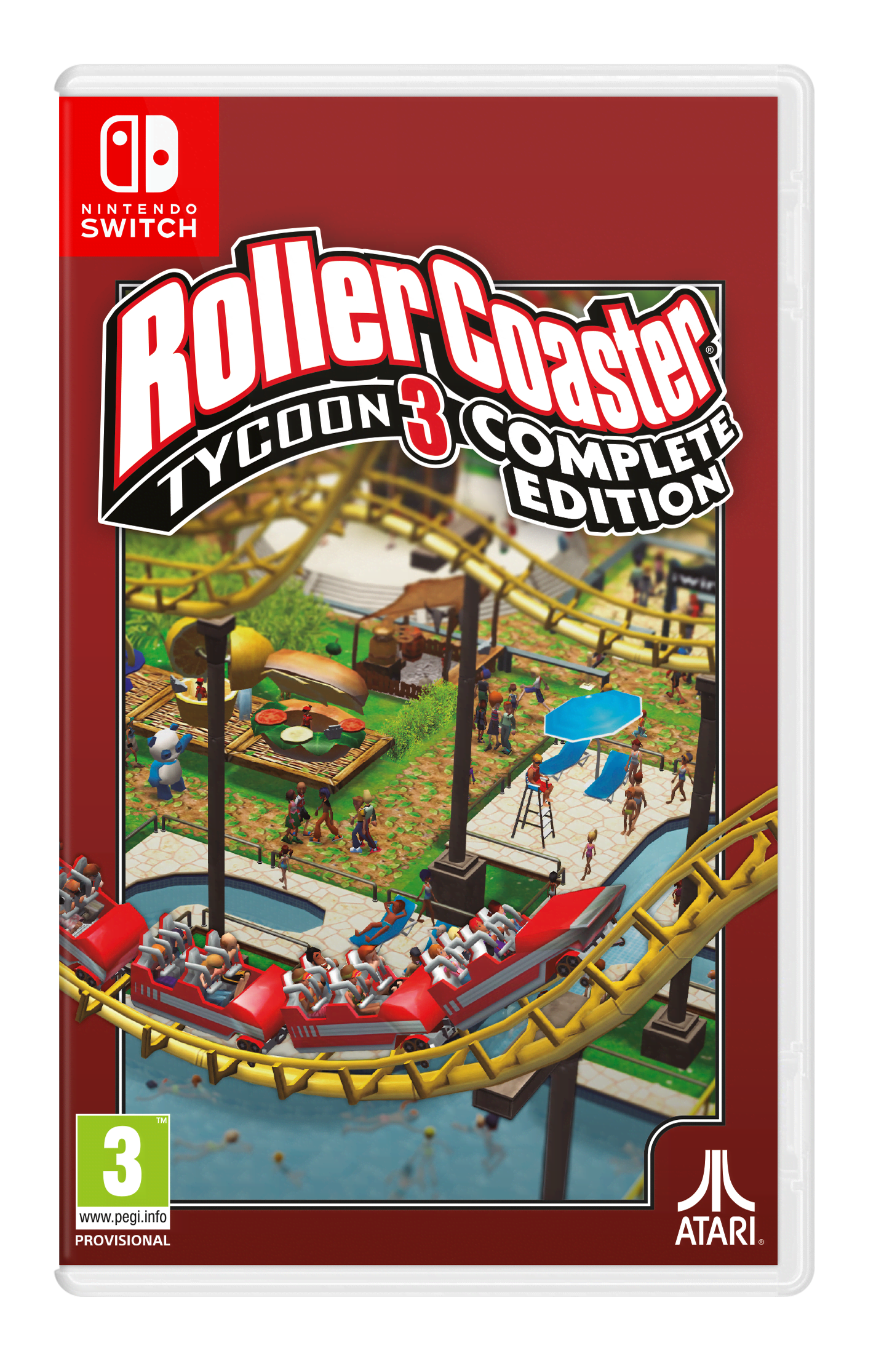 RollerCoaster Tycoon 3 (Complete Edition) - Nintendo Switch - Simulation Spil 5056635620859