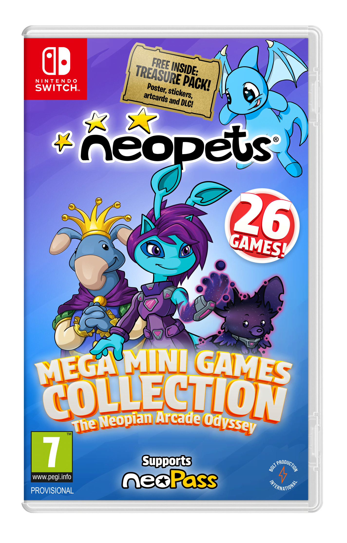 Neopets - Mega Mini Games Collection (Day One Edition) - Nintendo Switch - Samlinger