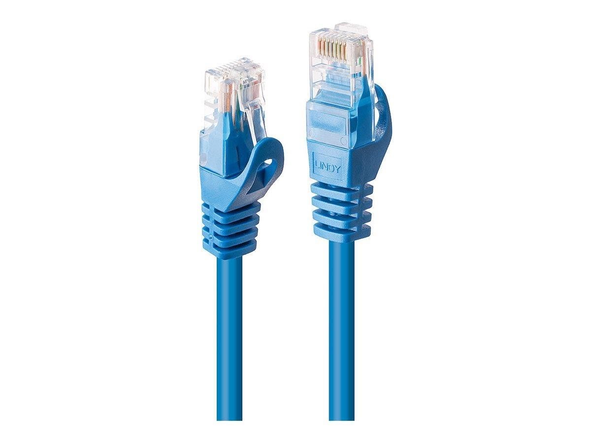 Lindy Basic patch cable - 2 m - blue - Blå - 2m Netværkskabel 48173