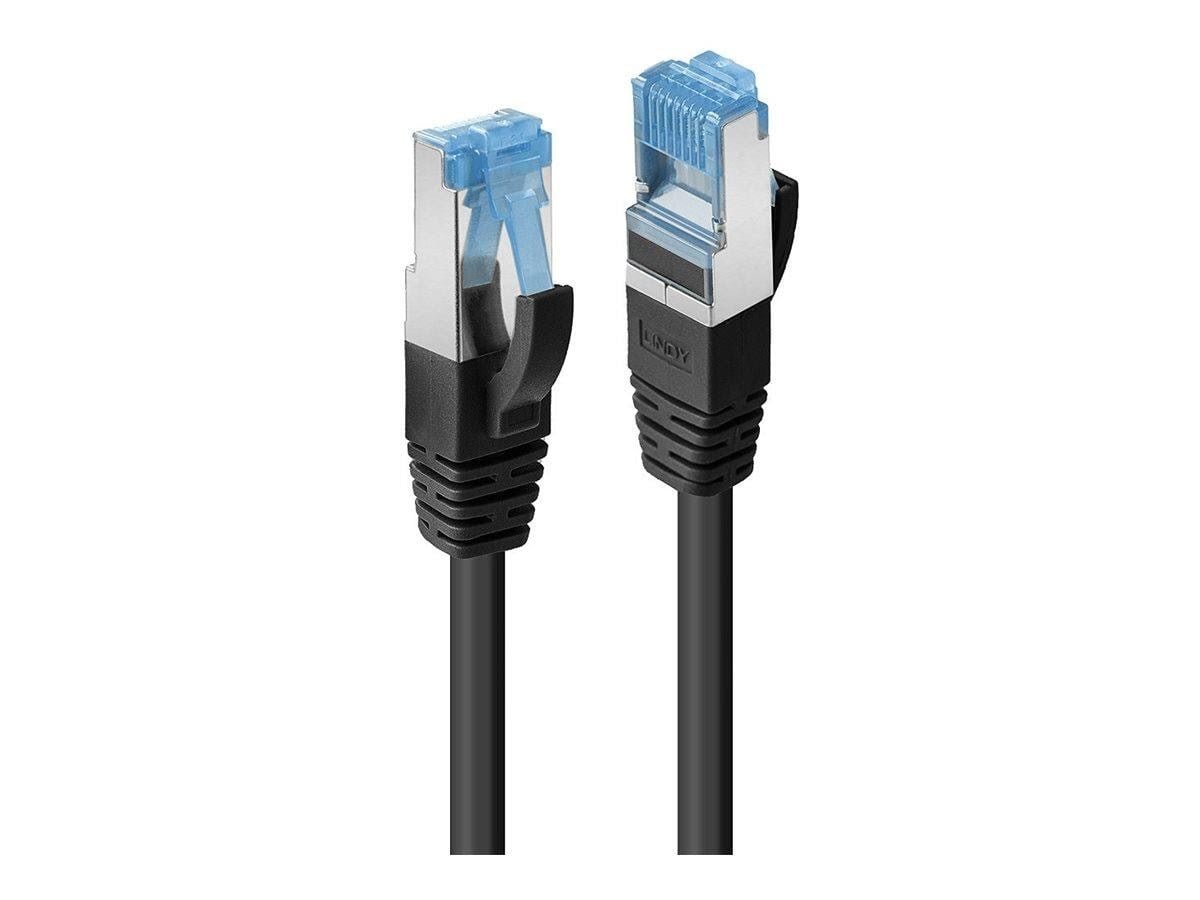 Lindy patch cable - 1 m - black - Sort - 1m Netværkskabel 47412