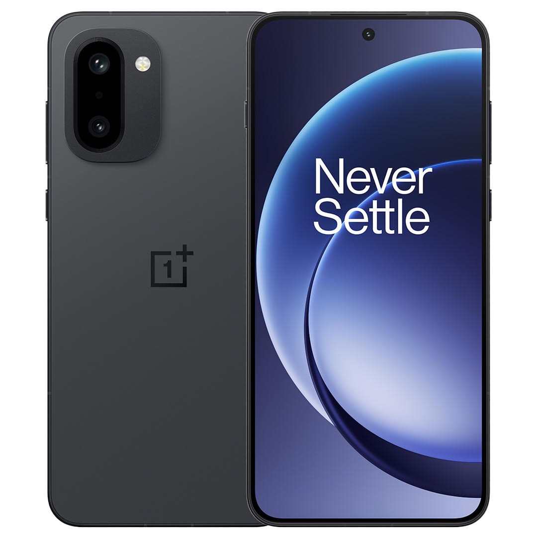 OnePlus 15R 256GB/12GB - Black Mobiltelefon Sort 5011116967