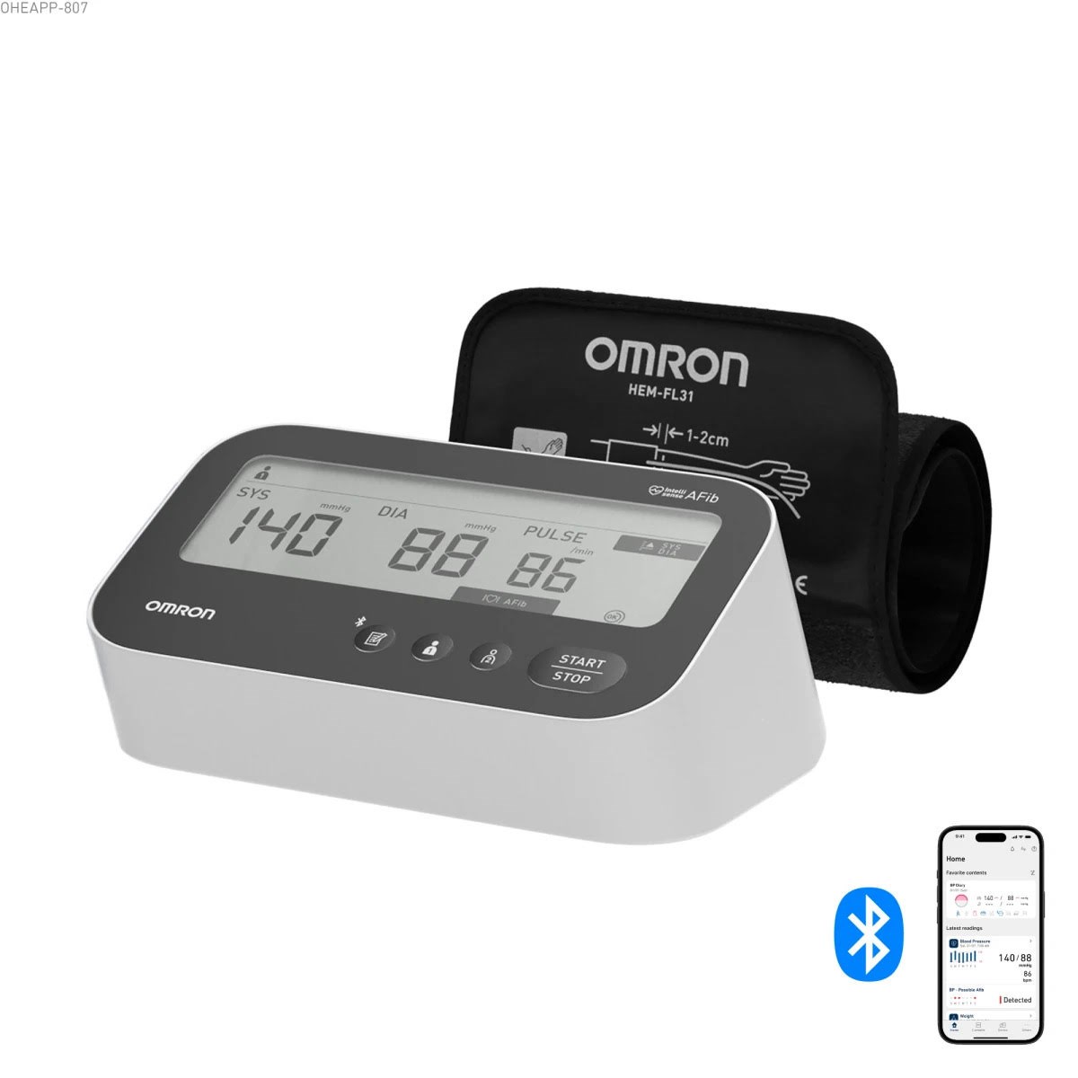 Omron Blodtryksmåler M4 Connect AFib
