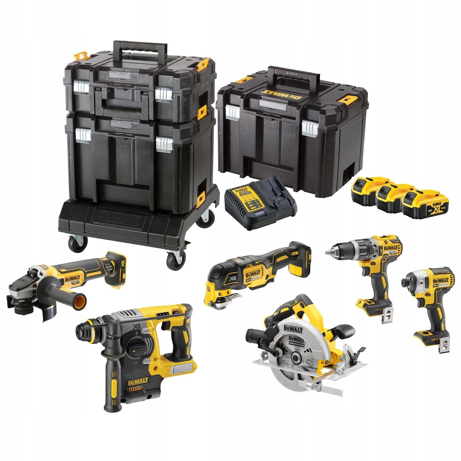 Dewalt DCK685P3T-QW Værktøjs Kombisæt Værktøj