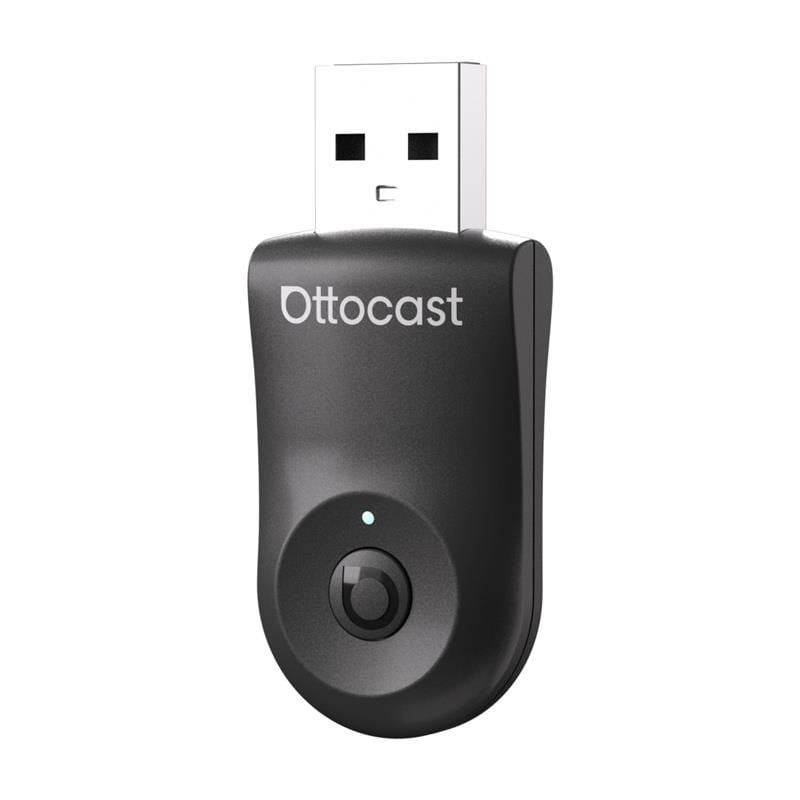 Ottocast 2?in?1 Mini CarPlay / Android Auto Wireless Adapter Mobil Tilbehør CA505-T