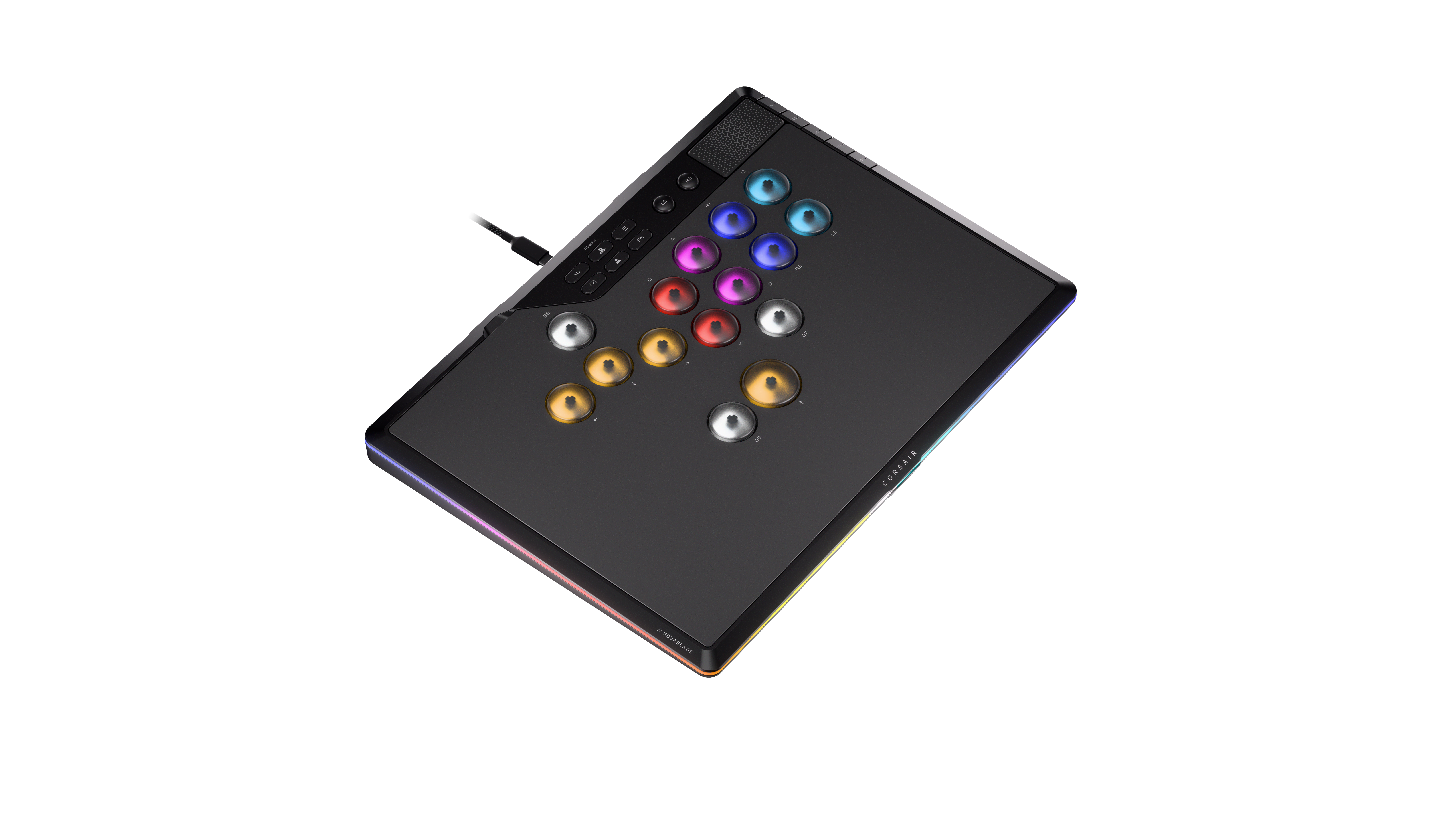 Corsair Novablade Pro Wireless Hall Effect - Wireless Controller - Sony PlayStation 5