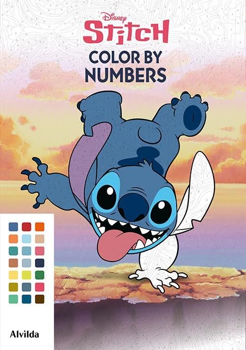 Color by Numbers - Stitch - Hobby - Hæftet Hobby 9788741532677