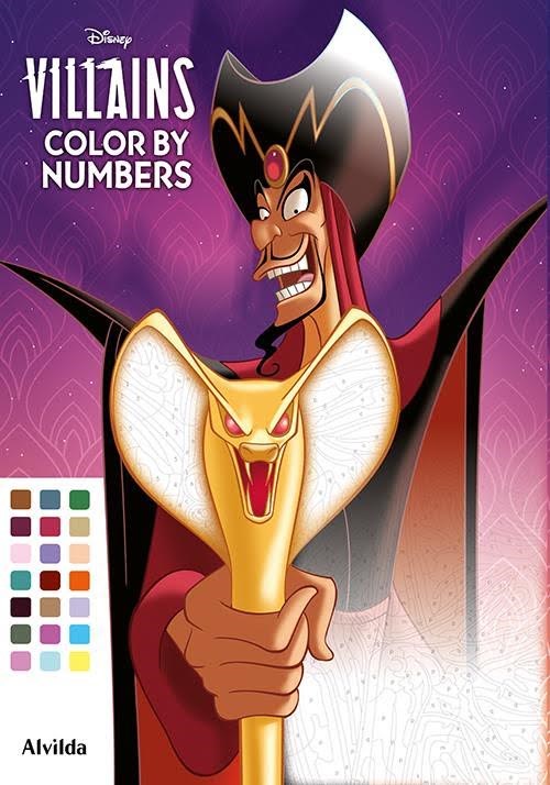 Color by Numbers - Villains - Hobby - Hæftet Hobby 9788741532684