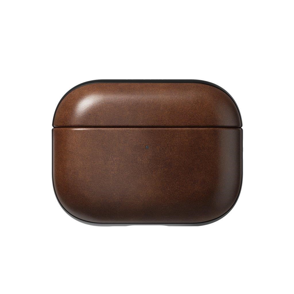 Nomad - Modern Leather Case - Airpods Pro 3 | Rustic Brown | Horween Hovedtelefoner Og Headset NM011284858