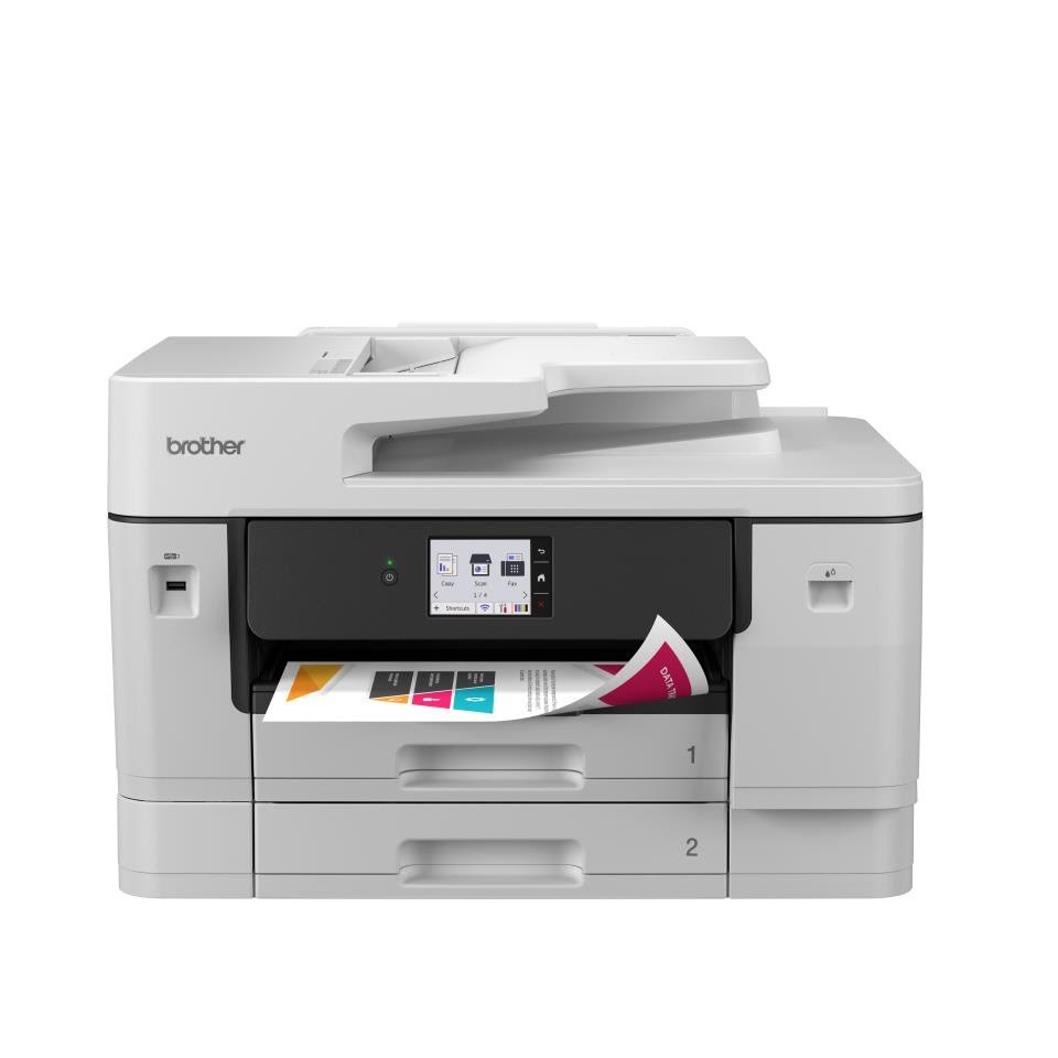 Brother MFCJ6960DWRE1 - Color Inkjet - A3 Duplex - 31 ppm Multifunktion - Farve - Blæk