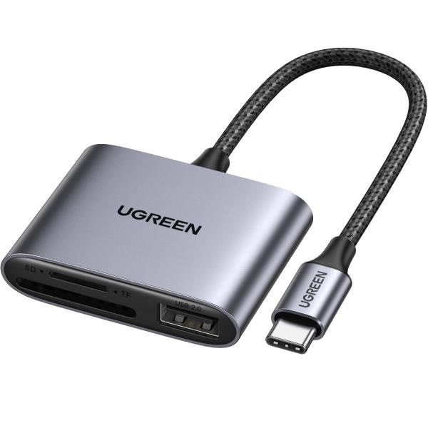 UGREEN USB-C | SD/TF + USB | Kortlæser 80798