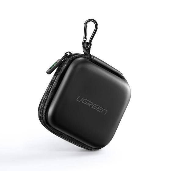 UGREEN Ugreen case for headphones 8 cm x 8 cm black (40816) Hovedtelefoner Og Headset