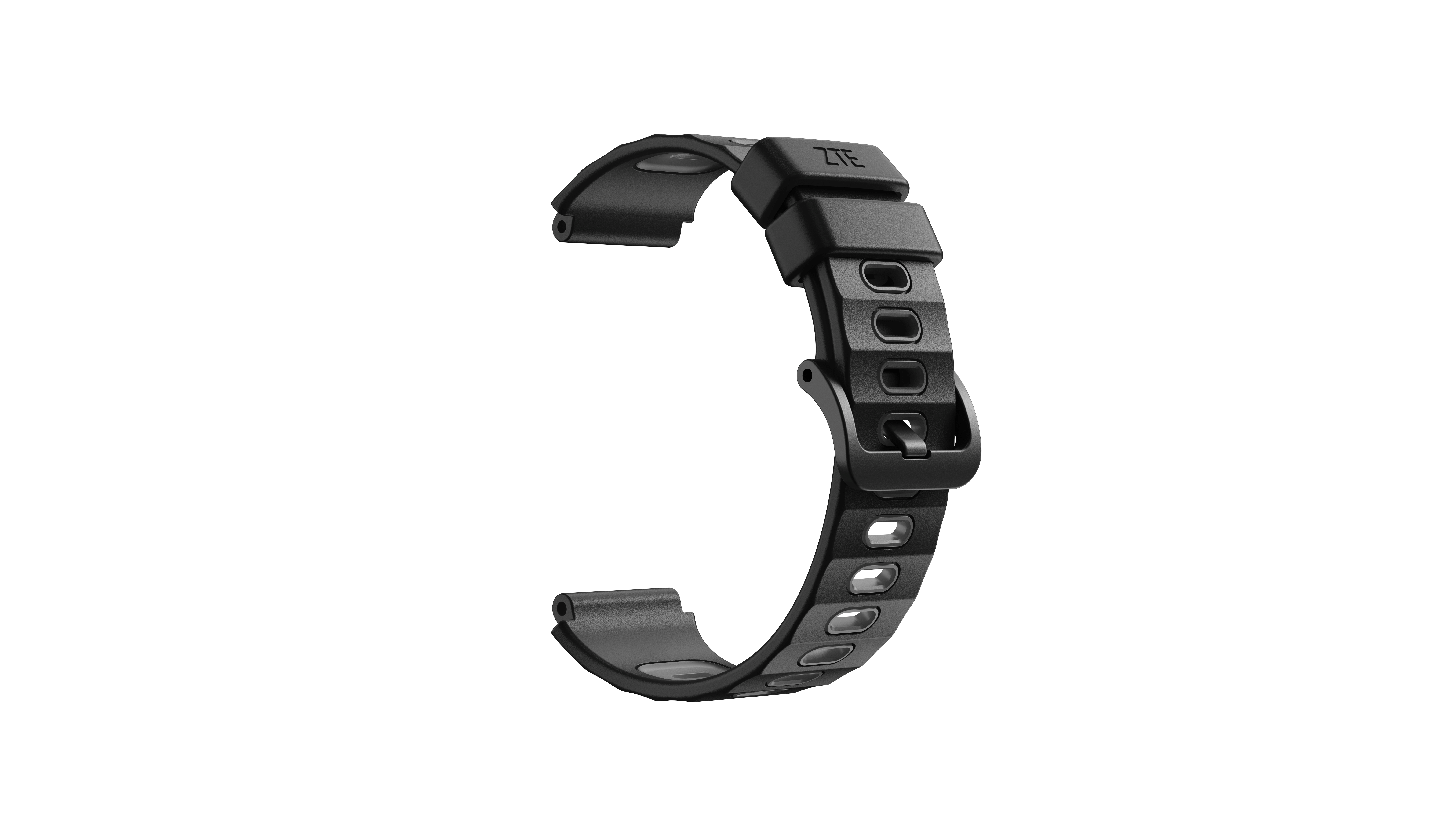 ZTE K2/K2 Pro Watch Band Black Smartwatch Tilbehør 123464201026