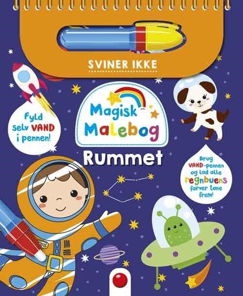 Magisk malebog: Rummet - Hobby - hardback Hobby 9788776260651