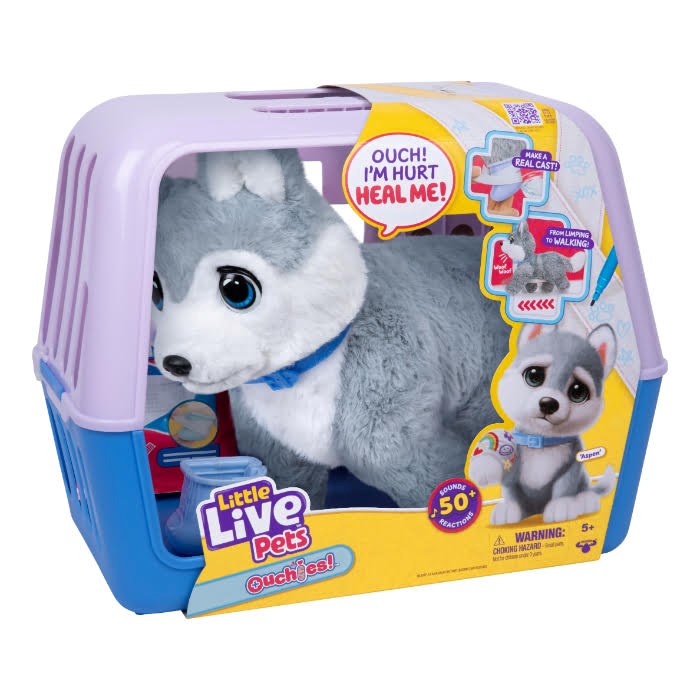 Little Live Pets OUCHIES HUSKY Bamser 26680