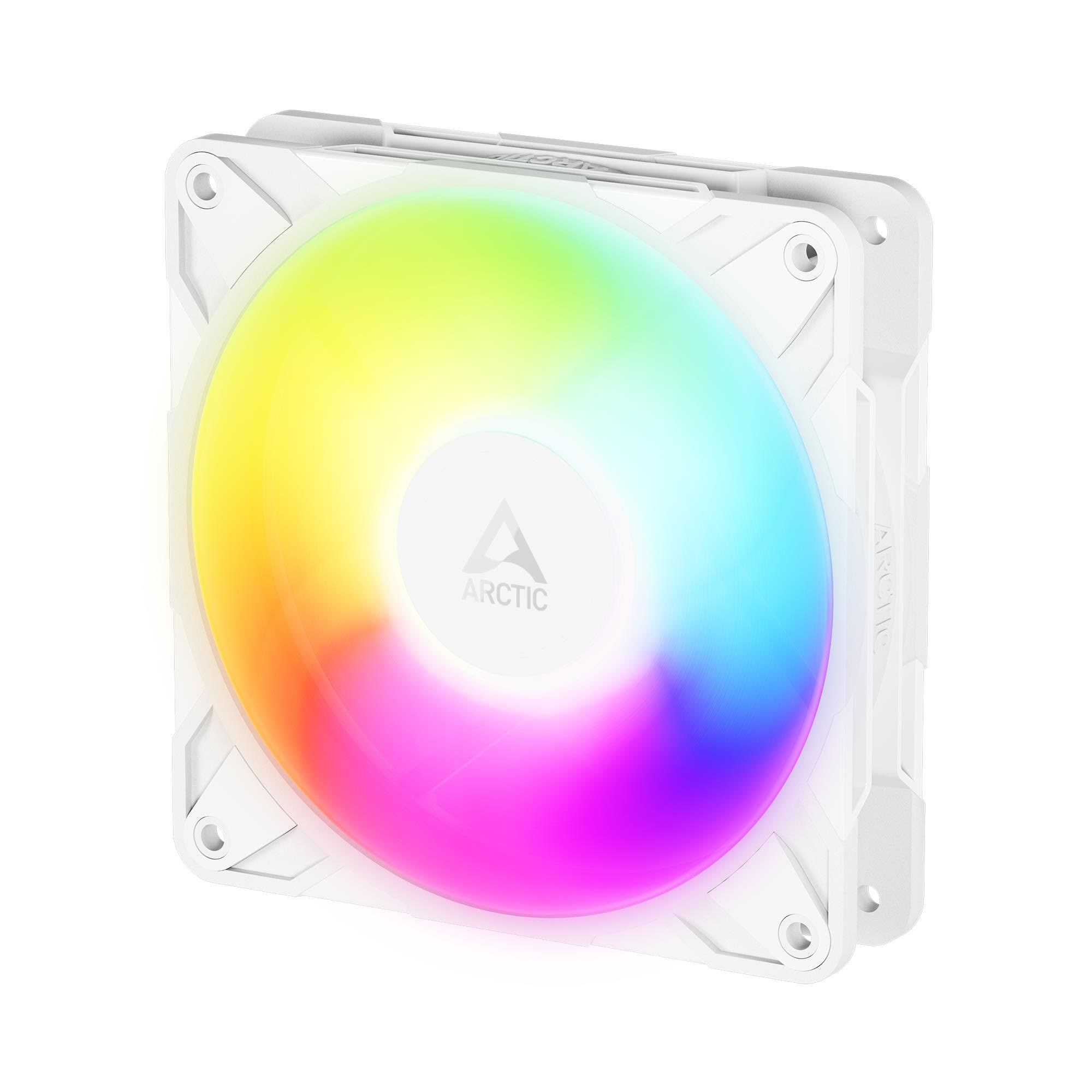 Arctic P12 Pro Reverse A-RGB (White) - Kabinet køler - 120mm - Hvid Kabinetkøler ACFAN00325A