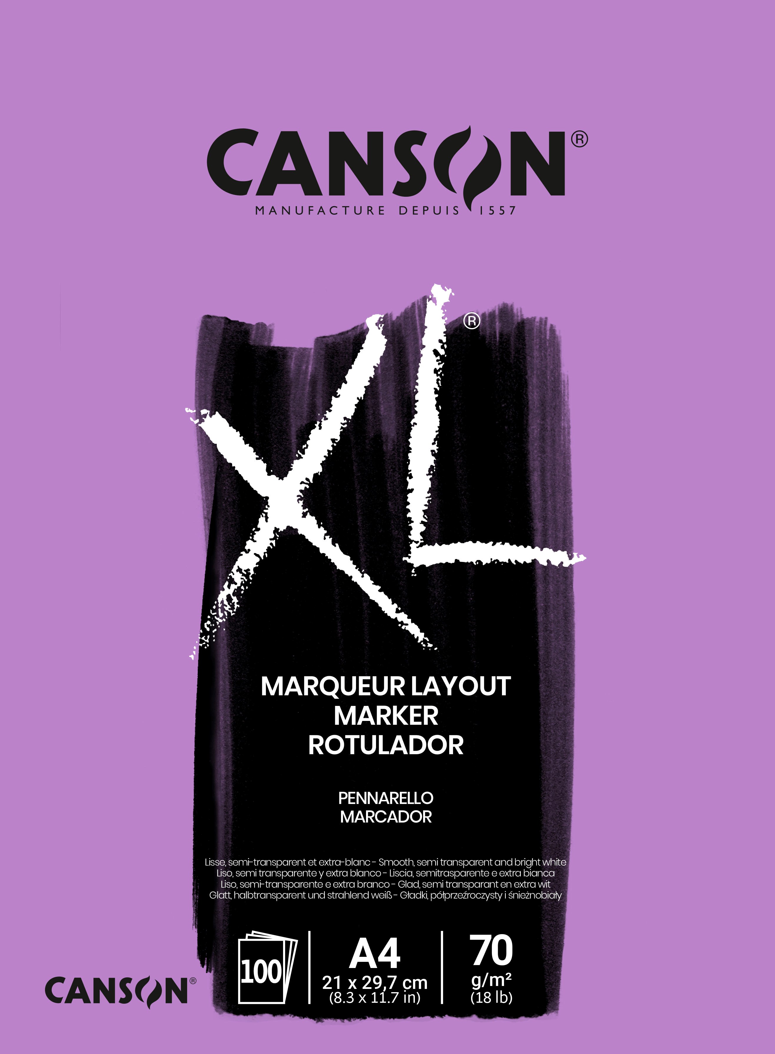 Canson XL Marker VS A4 70G Pad 100 SH Hobbyartikel 17-200297236