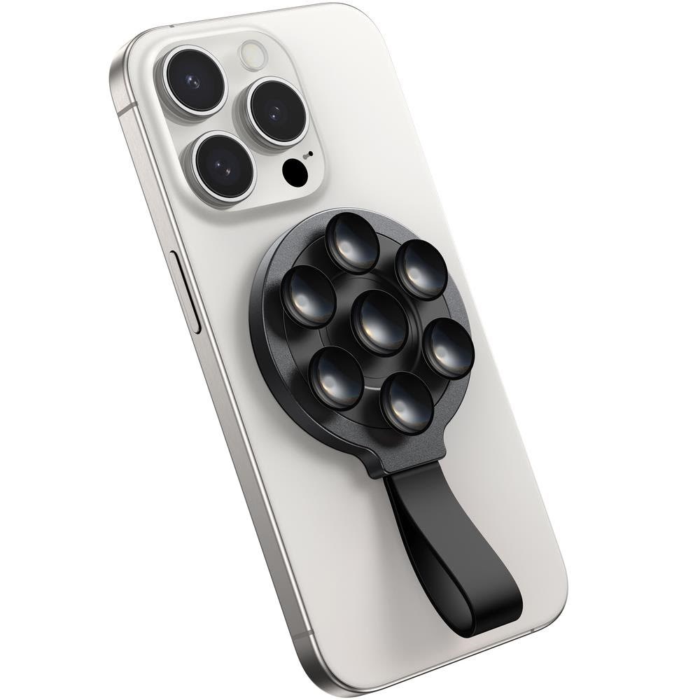 Joyroom JR-ZS393 magnetic phone holder with suction cups - black Mobil Tilbehør