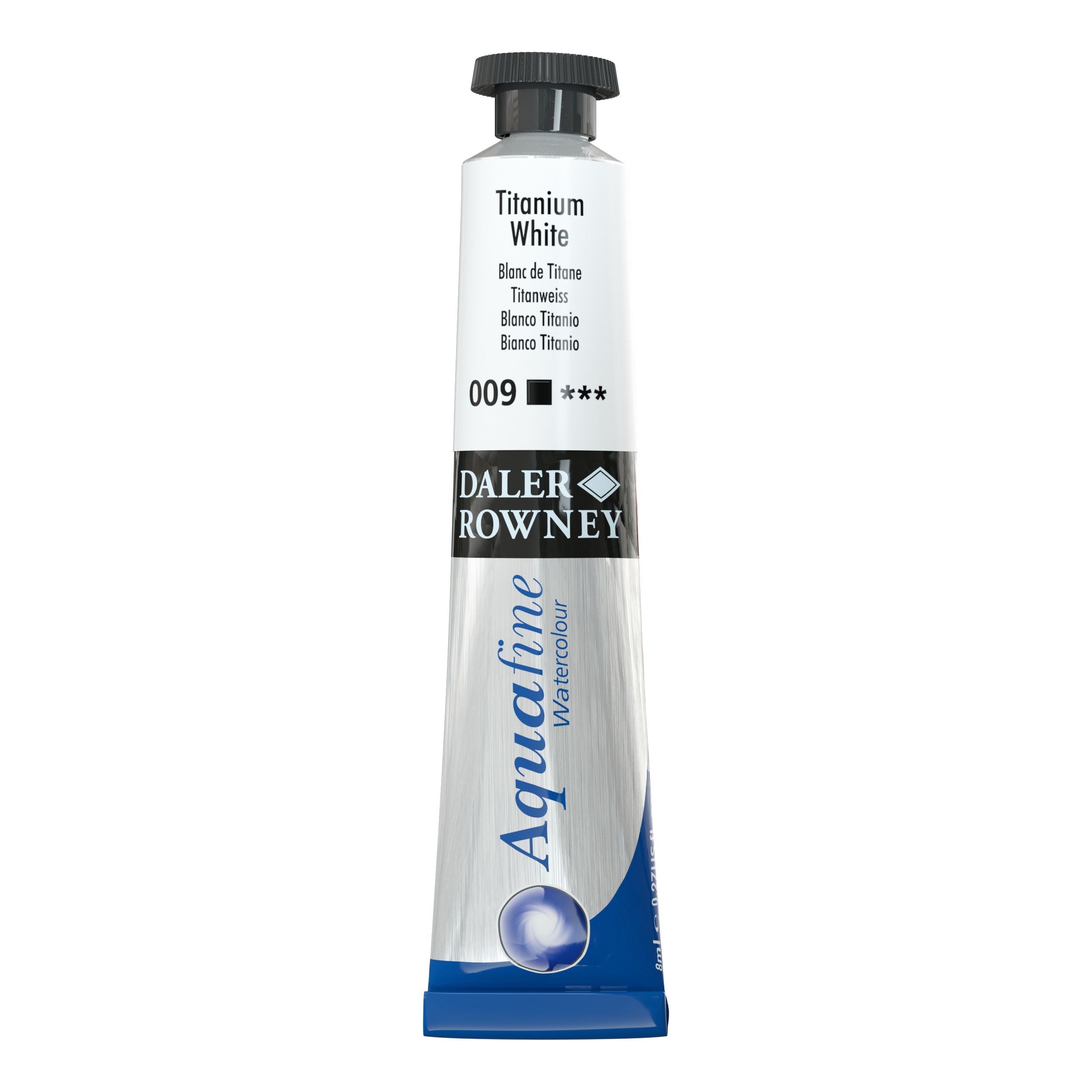Daler-Rowney Aquafine 8 ml Titanium White Hobbyartikel 16-131008009